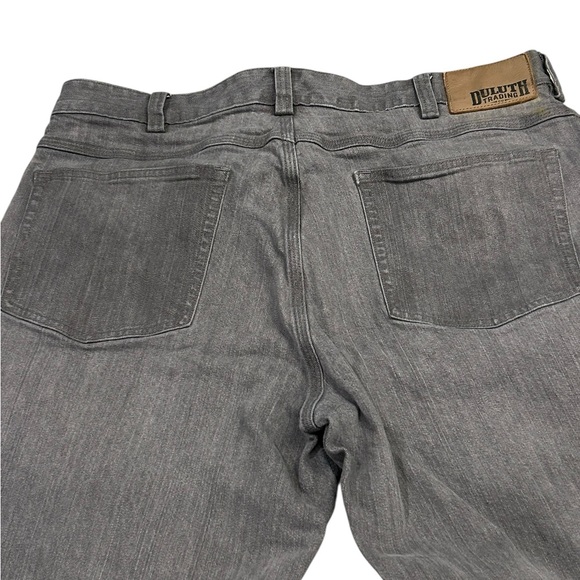 Duluth‎ Trading Co Men's Relaxed Flex Ballroom Gray Jeans 36/30 - Picture 4 of 9